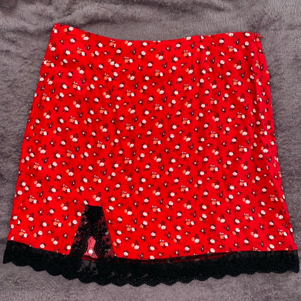 F21 mini skirt
